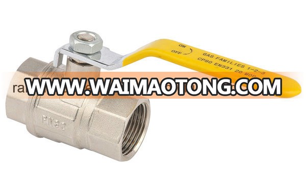 Brass Ball Valve for Gas