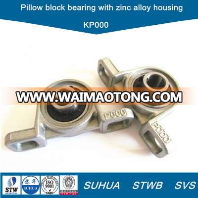 Pillow Block Bearing with Zinc Alloy Housing Kp000