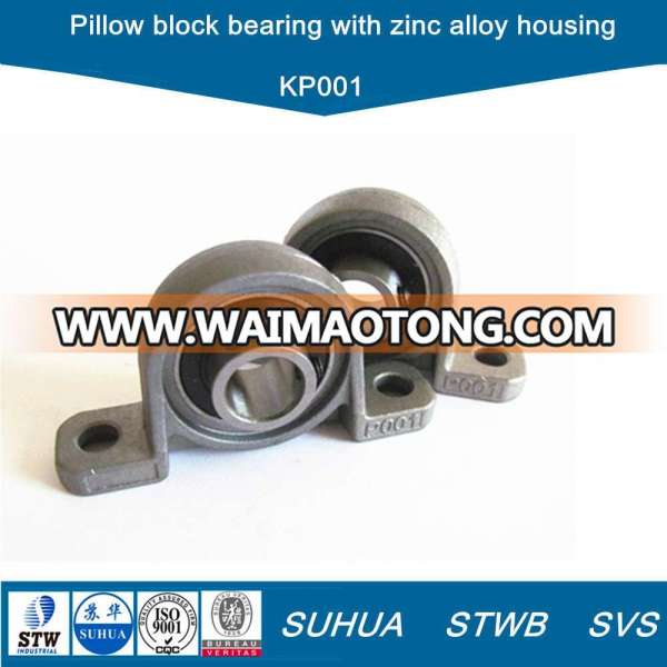 Pillow Block Bearing with Zinc Alloy Housing (KP001)