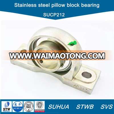 Stainless Steel Pillow Block Bearing with Stainless Steel Housing (SUCP212)