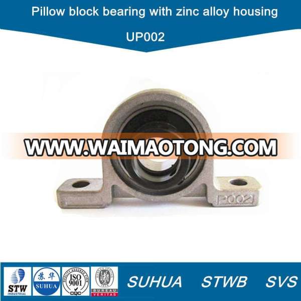 Pillow Block Bearing with Zinc Alloy Housing (UP002)