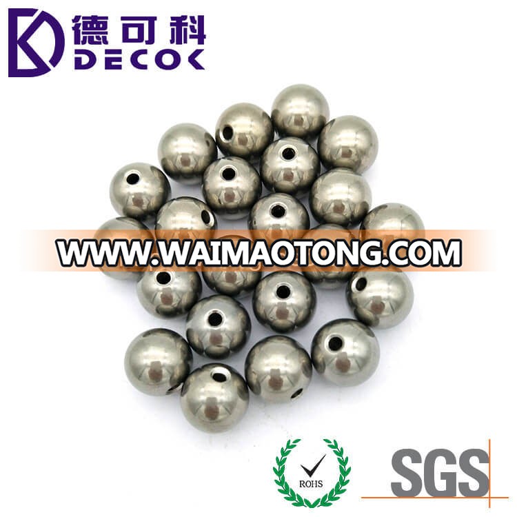 16mm Diameter Carbon Steel 6mm Hole Metal Bead