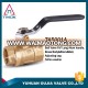 brass ball valve for water irrigation for water meter pn-25 brass ball valve