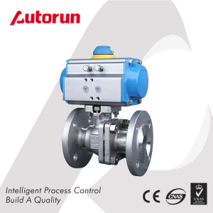 Stainless Steel Ball Valve with Pneumatic Actuator Manufacturer